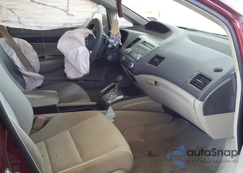 2011 Honda Civic Lx из США, поврежденный, VIN 19XFA1F56BE003849